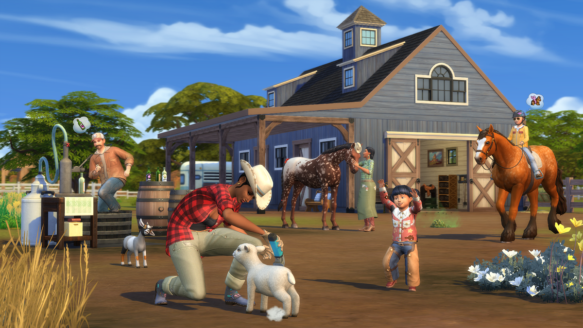 The Sims 4: Horse Ranch, The Sims Wiki