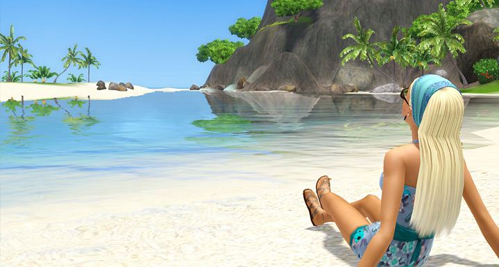 Sunlit tides map Sunlit tides map
