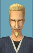 Loki as he originally appeared in The Sims 2