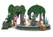 The Sims 4 Romantic Garden Stuff Render 02