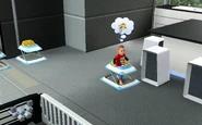 Малыш в ходунках в The Sims 3.