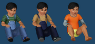 Dimitri's outfits