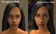 Comparison of Strangetown and Pleasantview Bella