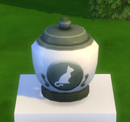 TS4 Cat urn