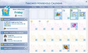 TS4 Seasons Calender UI2