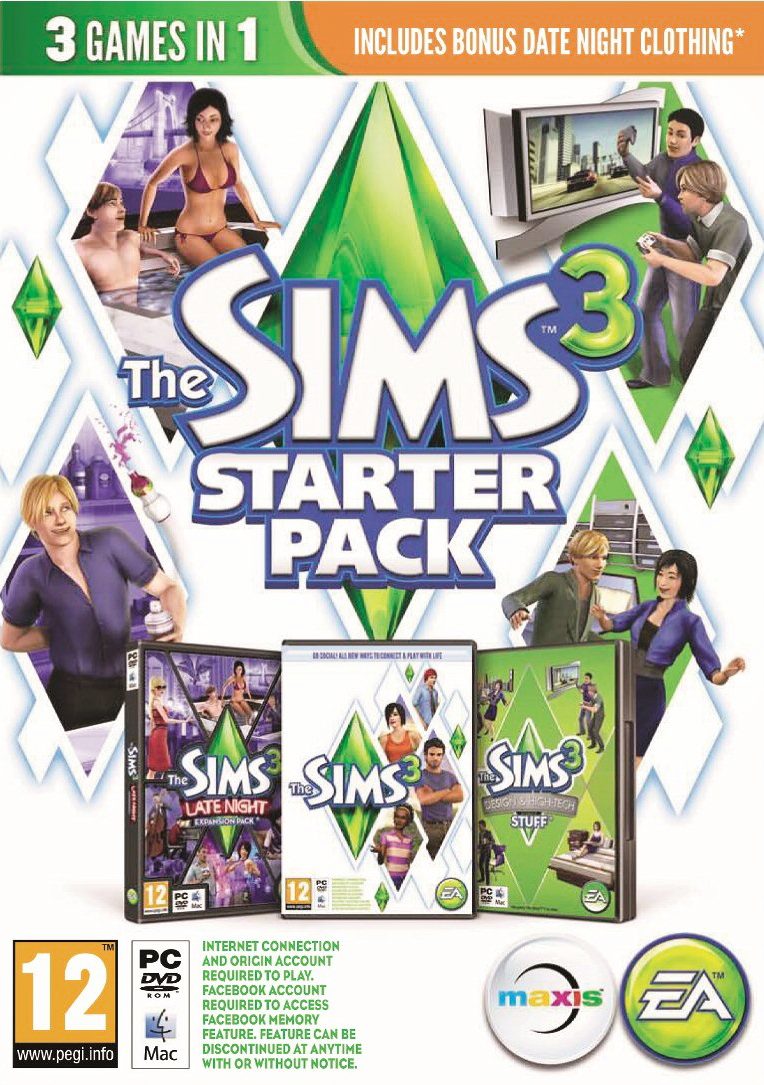 what is included in the sims 3 deluxe edition