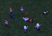 Gnome Funeral.