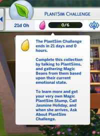 Plantsim Challenge Panel