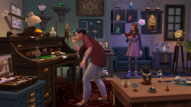 The Sims 4: Crystal Creations Stuff
