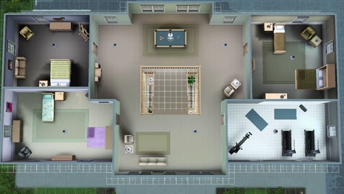 top floor of De Anda Hall