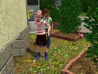  winning a fight against  in .