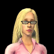 How Nia would appear in The Sims 2.