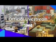 The Sims 4 Dream Home Decorator Livestream