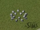 Døden etterlater dette i The Sims