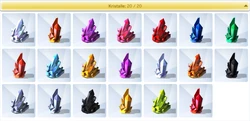 Kristalle aus dem Basis-Spiel