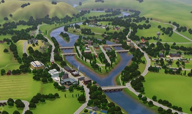 The sims 3 riverview makeover