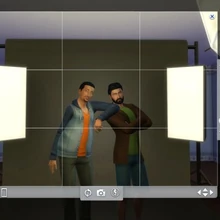 Sims 4 fashion photography job