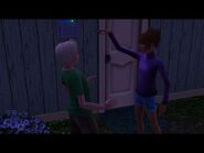 Teen Sims can snub one another.