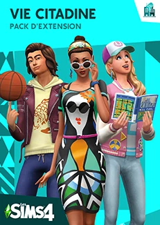Packshot Les Sims 4 Vie Citadine (V2)