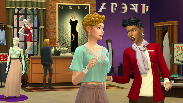 The Sims 4 Get To Work: CAS Overview