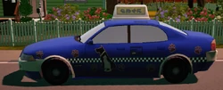 The pet taxi in The Sims 3: Pets (console)