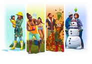 The Sims 4 Seasons Render 01