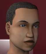 Este pelo está presente en el juego, pero no en esta coloración grisácea.