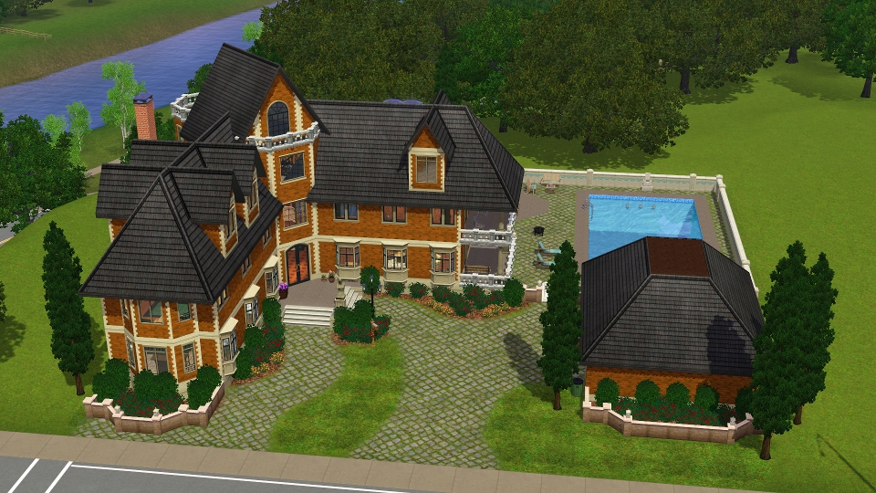 biggest house on sims 3