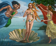 The Birth of Venus by Sandro Botticelli