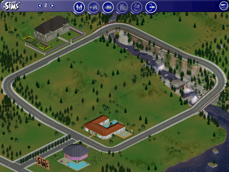 sims 2 neighborhood