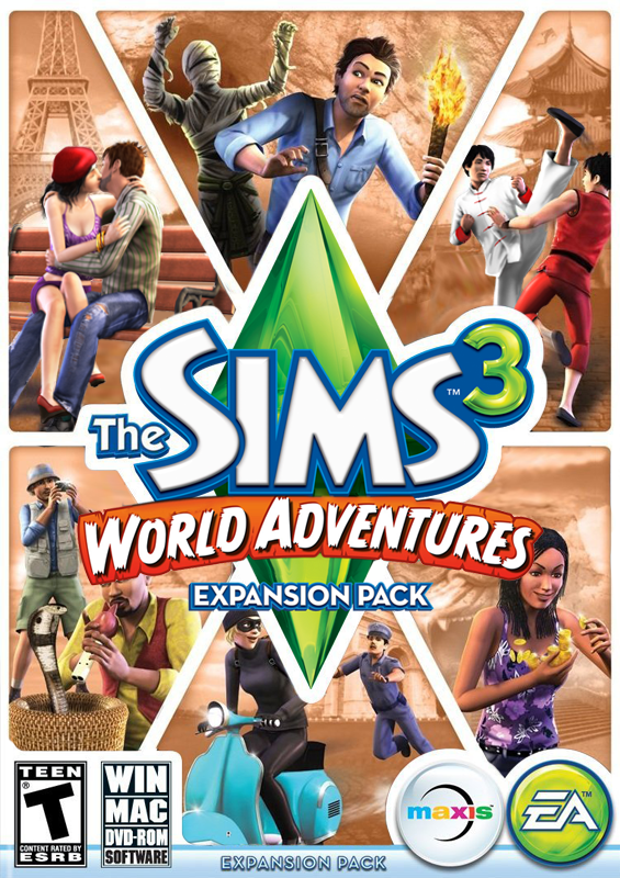 sims 3 expansion pack mac