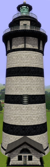 Striped Lighthouse Sims 3