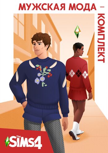 The Sims 4 Modern Menswear Kit Box Art