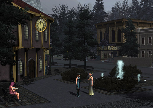 sims 3 midnight hollow festival grounds