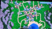 The map view in the E3 2010 build of the game. Several differences are noted.
