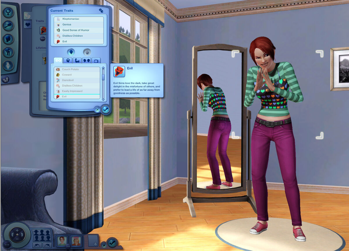 Замена симс. The SIMS 3 (Wii). Создатель симс 3. Черты характера персонажей симс 3. Характеры персонажей в симс 3.