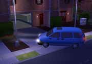 Car pulling out of driveway TS2