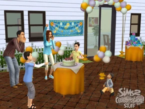 Cumpleaños en Los Sims 2