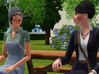 Lily and Ana discussed about their respective husbands.