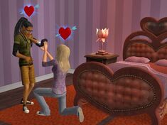Heart Shaped Bed The Sims Wiki Fandom
