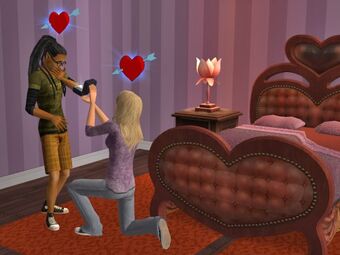 Heart Shaped Bed The Sims Wiki Fandom