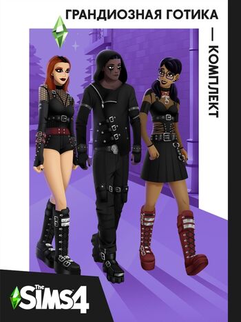 The Sims 4 Goth Galore Kit Cover