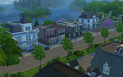 Willow Creek Commercial District - Street View