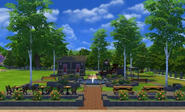 The Sims 4 Newcrest Park.