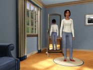 Paulina Aspir recreated in The Sims 3