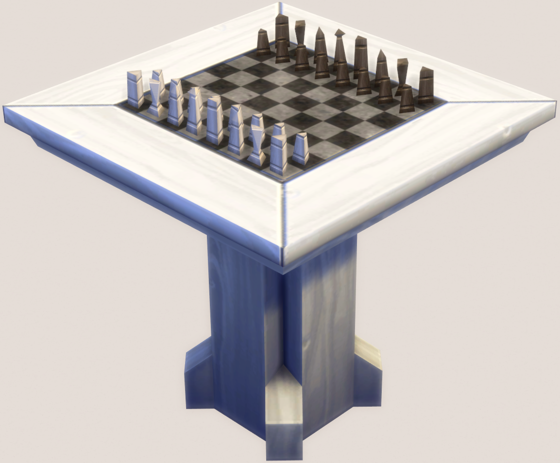 Chess table | The Sims Wiki | Fandom