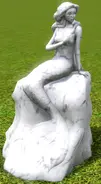 Siren's Call statue from The Sims 3: Ambitions, available through sculpting or Buydebug.