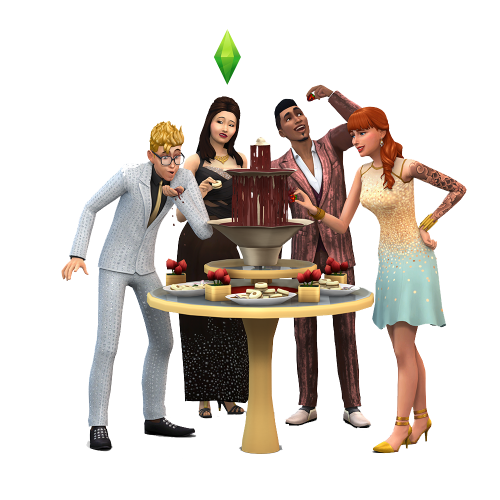 what do you get with sims 4 luxury stuff pack