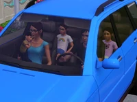 The Redfield family arrived in Sunset Valley