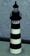 The Little Lighthouse That Could, a decor object that resembles the lighthouse.